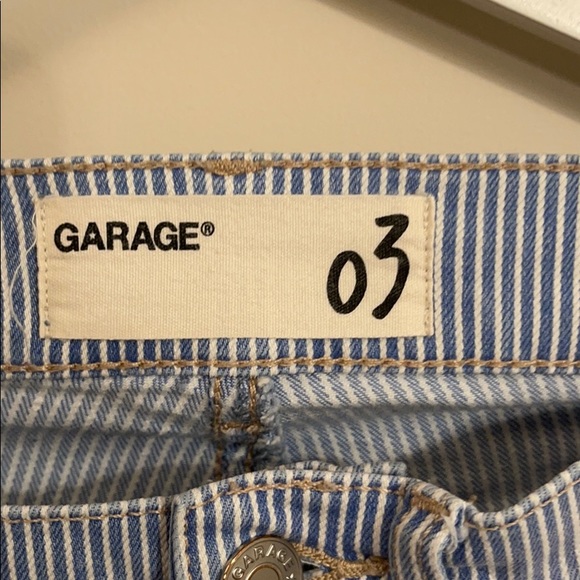 blue and white striped jeans - Picture 2 of 5